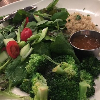 Chester's Kitchen and Bar - Amazing cool greens with warm vegetable salad aka "vegetarian healthy bowl." - New American Near Me - Rochester, Minnesota Chester's Kitchen and Bar - Amazing cool greens with warm vegetable salad aka "vegetarian healthy bowl." - New American Near Me - Rochester, Minnesota