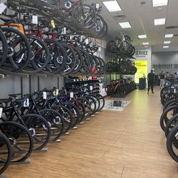 Trek Bicycle Store - Inside the store