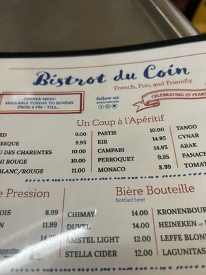 Menu photo 4 Bistrot Du Coin Washington, DC, DC
