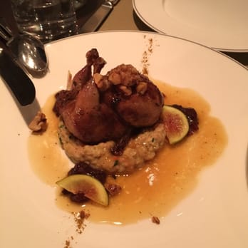 Cafe Gray Deluxe - Caramelized Quail with Figs - Bars Near Me - Hong Kong, HK