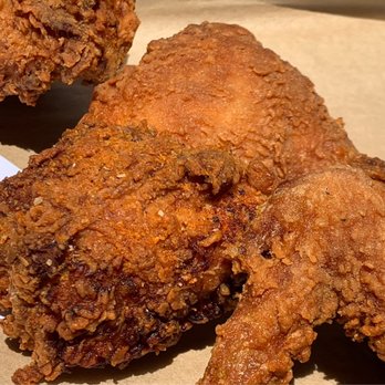 The Crack Shack - Wyatt's 5-piece order of Crack Shack's signature Jidori fried chicken - New American Near Me - Encinitas, California The Crack Shack - Wyatt's 5-piece order of Crack Shack's signature Jidori fried chicken - New American Near Me - Encinitas, California