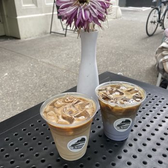 Monorail Espresso - Burnt cream latte and Ube latte - Coffee & Tea Near Me - Seattle, Washington Monorail Espresso - Burnt cream latte and Ube latte - Coffee & Tea Near Me - Seattle, Washington