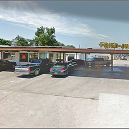 a parking lot with cars parked in it