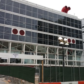 George R Brown Convention Center - Tiny sign for entrance hall d - Shopping Centers Near Me - Houston, Texas