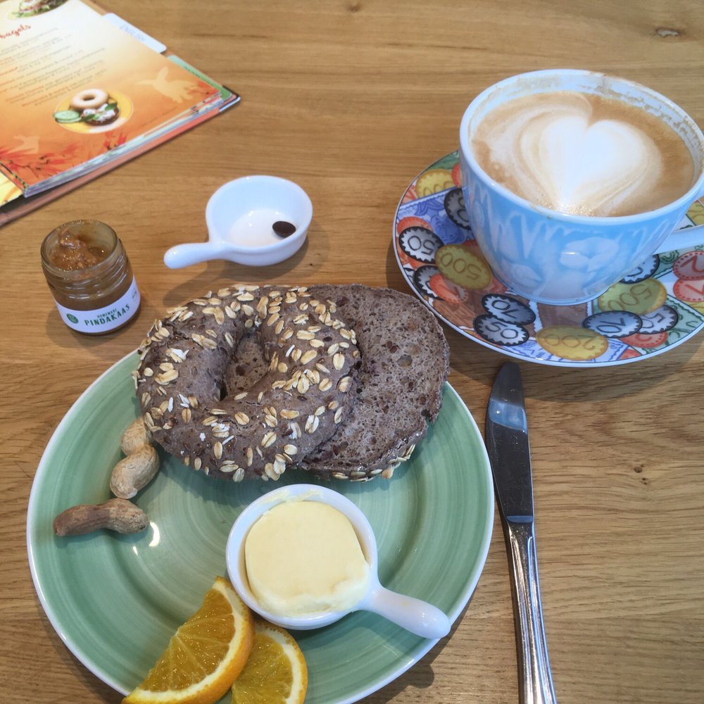 Bagels & Beans - Peanut butter bagels - Coffee & Tea Near Me - Rotterdam, ZH