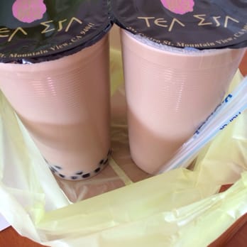 Tea Era - Yuuummy! Barley milk tea with half sugar (and half pearls in one cup). One for now... One for later!! - Coffee & Tea Near Me - Mountain View, California Tea Era - Yuuummy! Barley milk tea with half sugar (and half pearls in one cup). One for now... One for later!! - Coffee & Tea Near Me - Mountain View, California