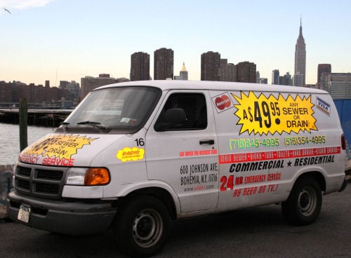 Slide of A 49.95 Any Sewer or Drain