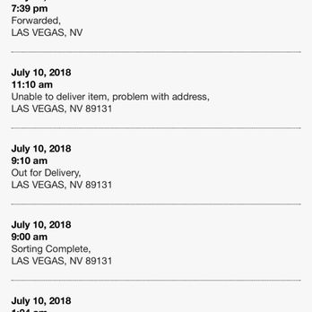 US Post Office - Manager would not explain why package "Undeliverable as addressed" / "Unable to deliver item/problem with address" - Post Offices Near Me - Las Vegas, Nevada US Post Office - Manager would not explain why package "Undeliverable as addressed" / "Unable to deliver item/problem with address" - Post Offices Near Me - Las Vegas, Nevada