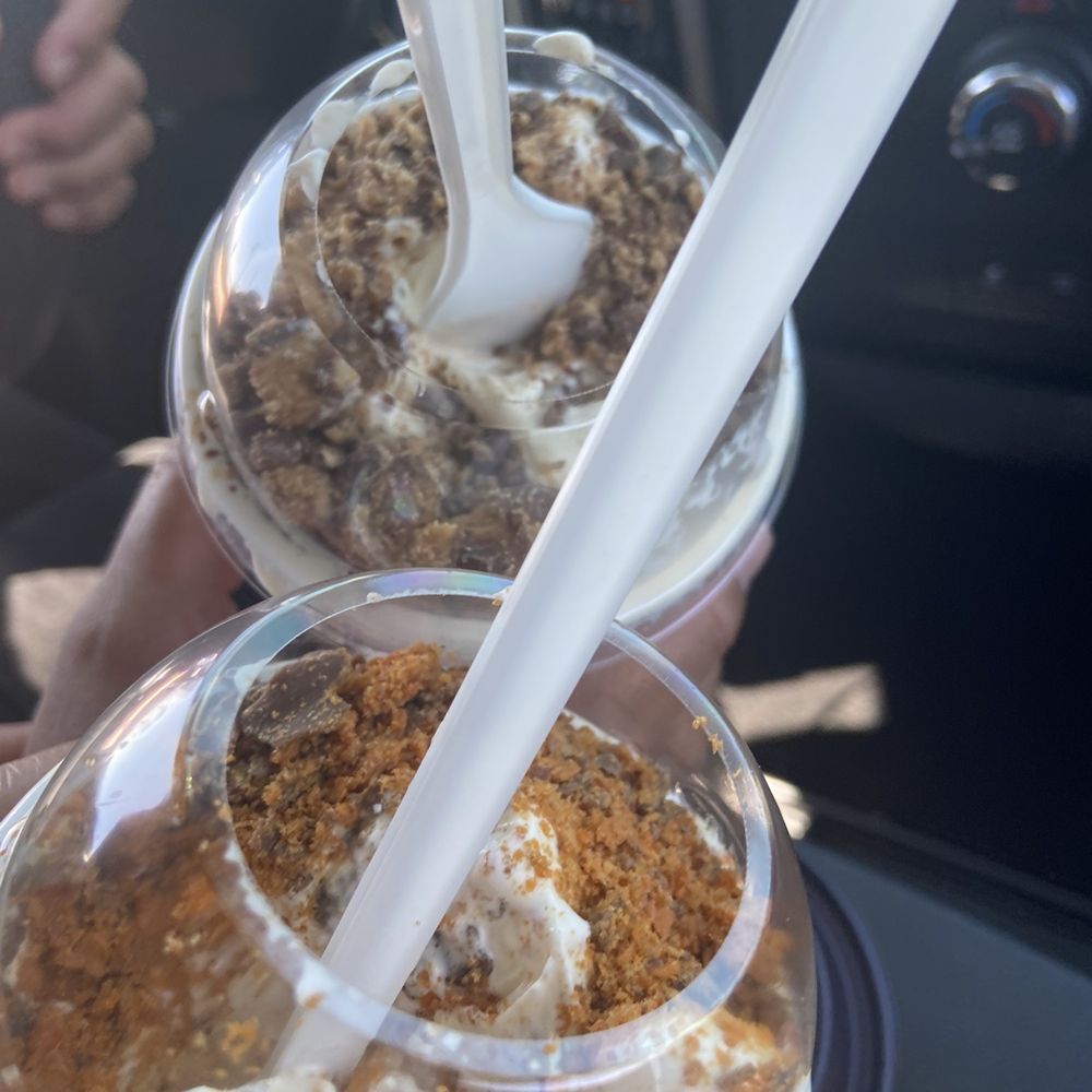 Sonic Drive-In - SONIC Blast w/butterfinger and Reese's cups! - Burgers Near Me - STOCKTON, California Sonic Drive-In - SONIC Blast w/butterfinger and Reese's cups! - Burgers Near Me - STOCKTON, California