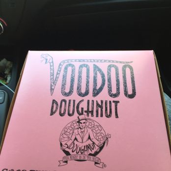 Voodoo Doughnut - This is the pretty pink box you get! - Donuts Near Me - Denver, Colorado Voodoo Doughnut - This is the pretty pink box you get! - Donuts Near Me - Denver, Colorado