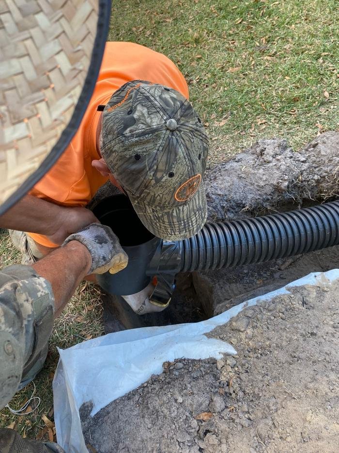 Slide of The French Drain Guys