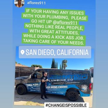 Generations Plumbing - Glad we were able to help out Joseph Lucero AKA "creeper"on Mayans FX tv show. - Plumbing Near Me - Murrieta, California