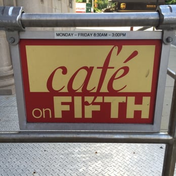 Cafe on Fifth - Cafe is inside the New York Academy of Medicine at 103rd & 5th Ave. Sign on 103rd is small, so keep your eyes peeled! - Cafes Near Me - New York, New York Cafe on Fifth - Cafe is inside the New York Academy of Medicine at 103rd & 5th Ave. Sign on 103rd is small, so keep your eyes peeled! - Cafes Near Me - New York, New York