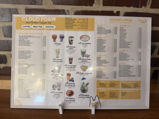 Menu photo 2 Bin Bong Orlando, FL