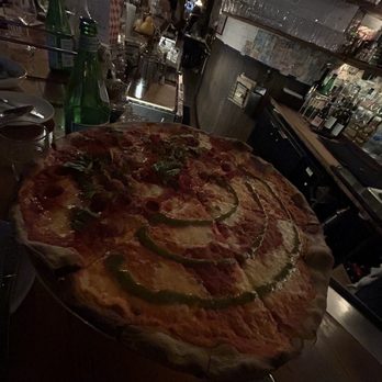 Rubirosa - Pizza 1/2 and 1/2 Tie dye and supreme 14" - Italian Near Me - New York, New York
