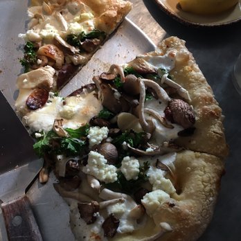 Terra GR - Mushroom pizza - New American Near Me - Grand Rapids, Michigan