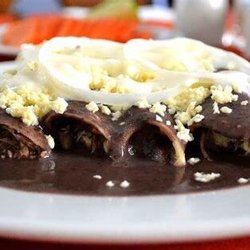 Lulus Cafe Mexican Food - Mole enchiladas