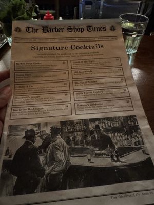 The Barber Shop by null