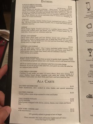 Menu photo 4 The Ribeye Champaign, IL