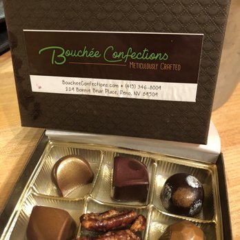 Bouchėe Confections - Sample wine pairing box - Chocolatiers & Shops Near Me - Reno, Nevada