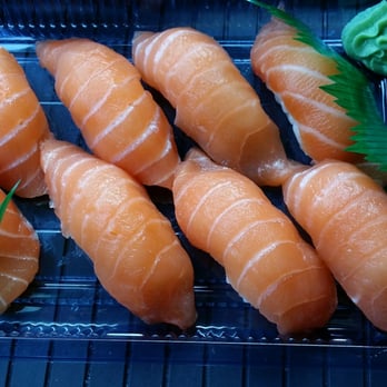 99 Ranch Market - Tiny salmon sushi! $7.99 for these small 8 pieces - so tiny! - Seafood Markets Near Me - Alhambra, California 99 Ranch Market - Tiny salmon sushi! $7.99 for these small 8 pieces - so tiny! - Seafood Markets Near Me - Alhambra, California