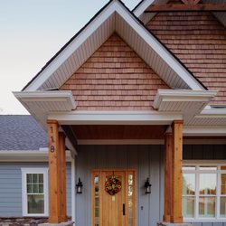 Boerner Construction - Simple front door.