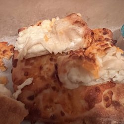 Domino's Pizza - Raw Stuffed cheesy bread