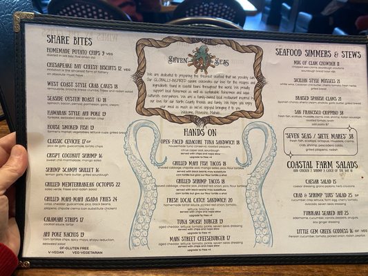 Menu photo 8 Seven Seas Bar and Grill Vista, CA Menu photo 8 Seven Seas Bar and Grill Vista, CA