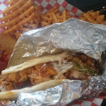 Q'S Halal Pizza - Chicken philly and fries...Yummy and filling. - Mediterranean Near Me - Richmond, California Q'S Halal Pizza - Chicken philly and fries...Yummy and filling. - Mediterranean Near Me - Richmond, California