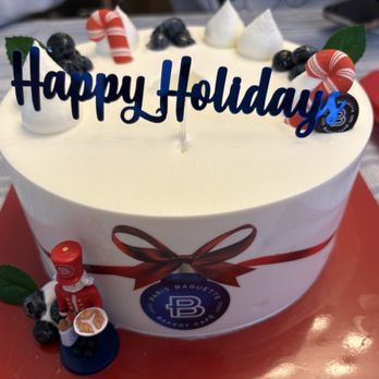 Paris Baguette - Nutcracker Blueberry Chiffon Cake - Coffee & Tea Near Me - Garden City, New York Paris Baguette - Nutcracker Blueberry Chiffon Cake - Coffee & Tea Near Me - Garden City, New York
