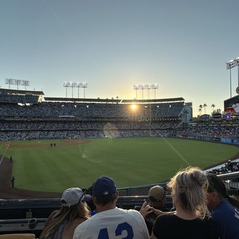 Dodger Stadium - POV - Loge level, right field, next to opposing bullpen - Stadiums & Arenas Near Me - Los Angeles, California