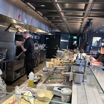 Ajax Downtown - Beautiful open kitchen and seating there - Desserts Near Me - Denver, Colorado