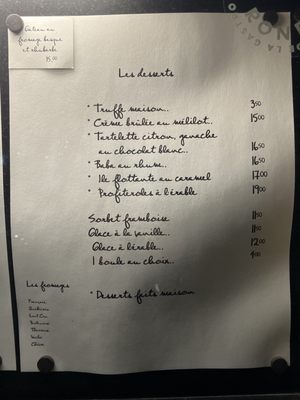 Menu photo 3 L'Express Montreal, QC Menu photo 3 L'Express Montreal, QC