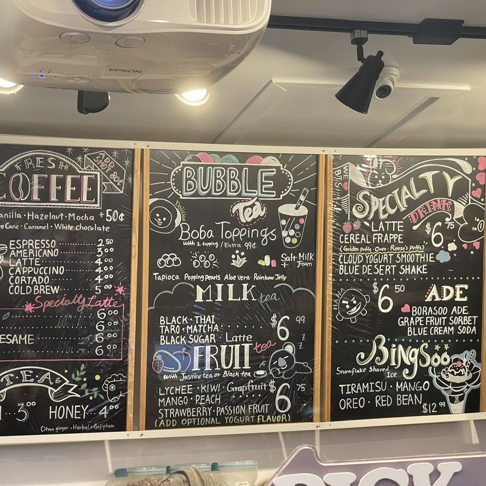 BoraSoo Cafe - Menu - Bubble Tea Near Me - Davie, Florida BoraSoo Cafe - Menu - Bubble Tea Near Me - Davie, Florida