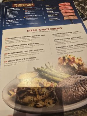 Menu photo 6 Outback Steakhouse Deerfield Beach, FL