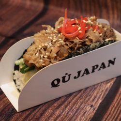 Qu Japan - S5.Gyudon Sushi Taco
