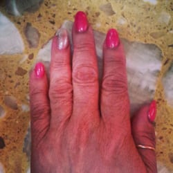 Fancy Nails - My mother's nails