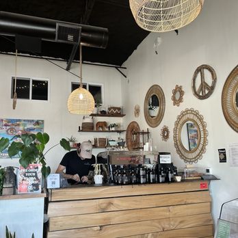 Flora Coffee - Inside coffee area - Coffee & Tea Near Me - Austin, Texas