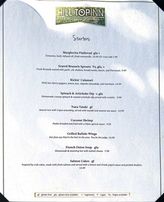 Menu photo 4 Hill Top Inn Elmira, NY Menu photo 4 Hill Top Inn Elmira, NY
