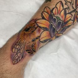 Hard Luck Tattoo - Bee for Bucci in the Graden