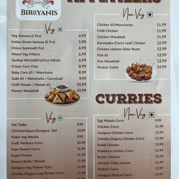 RRR Biryanis - Appetizers and Curries - Indian Near Me - Mountain View, California RRR Biryanis - Appetizers and Curries - Indian Near Me - Mountain View, California