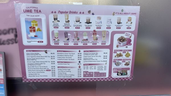 Menu photo 8 Ume Tea Milpitas, CA Menu photo 8 Ume Tea Milpitas, CA
