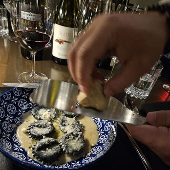 WeVINO - Tortellini Ripieni di Funghi w/ extravagant Tartufo Bianco d'Alba - Wine Bars Near Me - Westlake Village, California WeVINO - Tortellini Ripieni di Funghi w/ extravagant Tartufo Bianco d'Alba - Wine Bars Near Me - Westlake Village, California