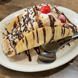 Las Esmeraldas Mexican Food - OMG, Fried Ice Cream was huge, better save room cause it's a must.