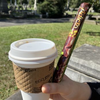 Alif Brew & Mini Mart - Alif coffee, and pistachio milk choco - Cafes Near Me - Philadelphia, Pennsylvania