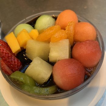 Dessert Republic - Mixed fruit with grass jelly - Chinese Near Me - San Mateo, California
