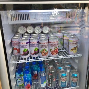 Jersey Banh Mi - One of their drink fridges - Vietnamese Near Me - Jersey City, New Jersey Jersey Banh Mi - One of their drink fridges - Vietnamese Near Me - Jersey City, New Jersey