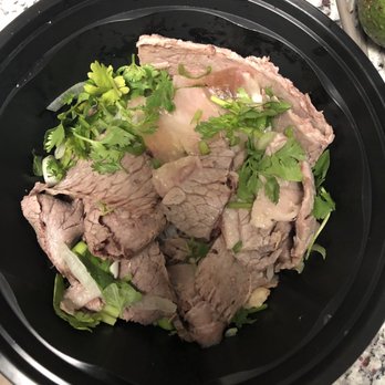 Pho Nom Nom - Steak pho delivered to me instead of C2- Pho Chay - Vietnamese Near Me - Rockville, Maryland