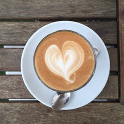 Cafe Claremont - A very tasty latte.