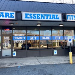 Bare Essential Fitness - Outside it's next to Dunkin' Donuts